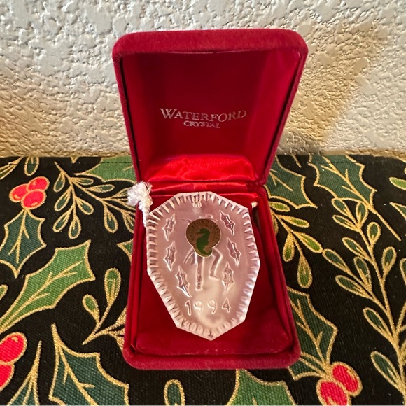 Waterford Crystal 12 Days of Christmas Ornament Collection - Complete Set - Picture 12 of 16